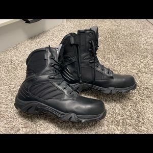 Bates steel toe work boots